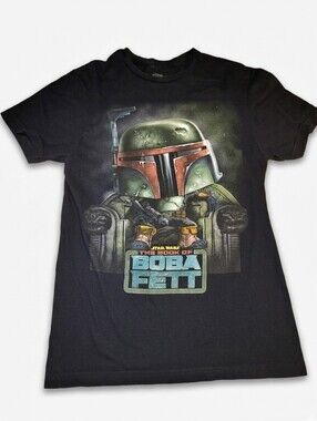 Disney Star Wars Book Of Boba Fett Graphic Tee Shirt Size Small Pop Tees